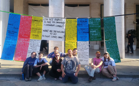 Global Education Agora: Youth’s Street Action to Fight Climate Change