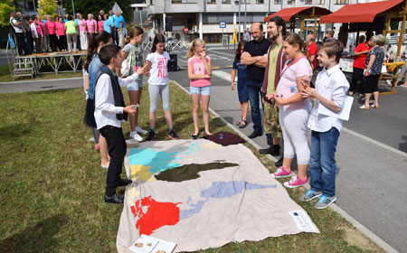 Lojtra na festivalu skupnosti